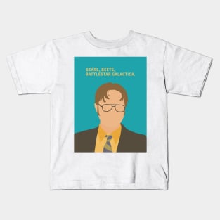 Bears Beets Battlestar Galactica Kids T-Shirt